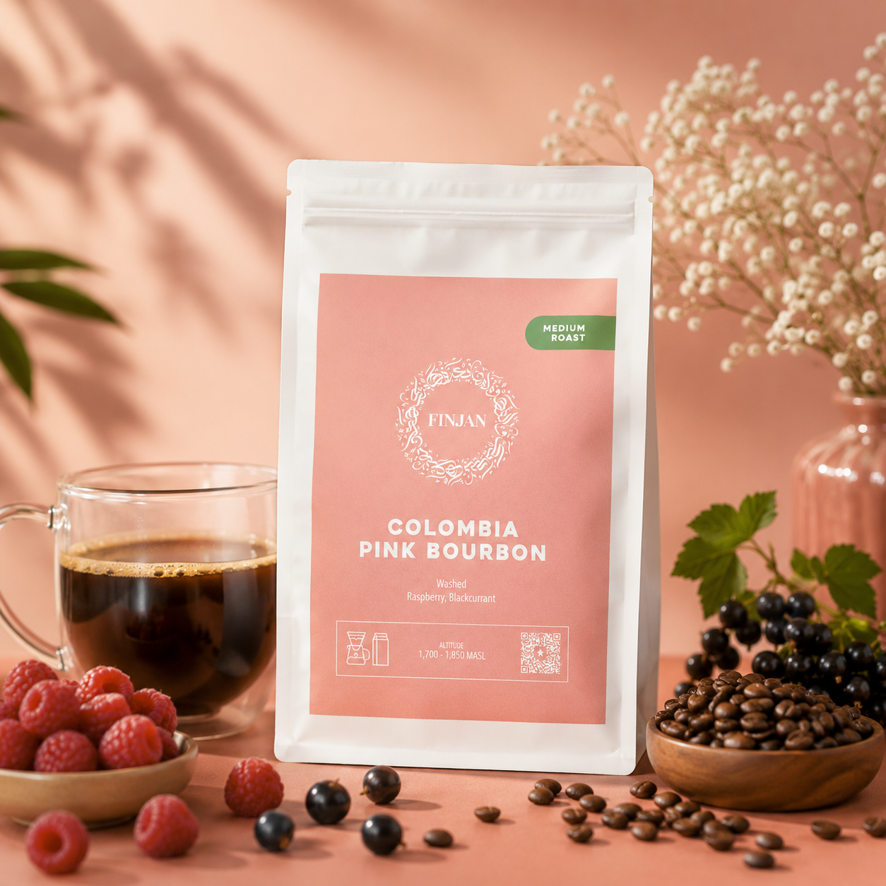 Colombia Pink Bourbon